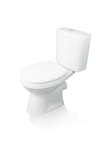 Унитаз напольный с бачком Creo Сeramique PROJECT COMBO-PR1002 белый с сиденьем с микролифт душевой смыв - фото 4