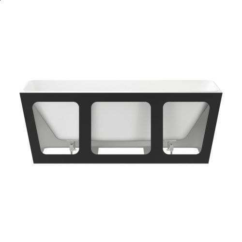 Ванна акриловая Wellsee Bromance 231602000 170х80 пристенная прямоугольная с ножками - фото 3