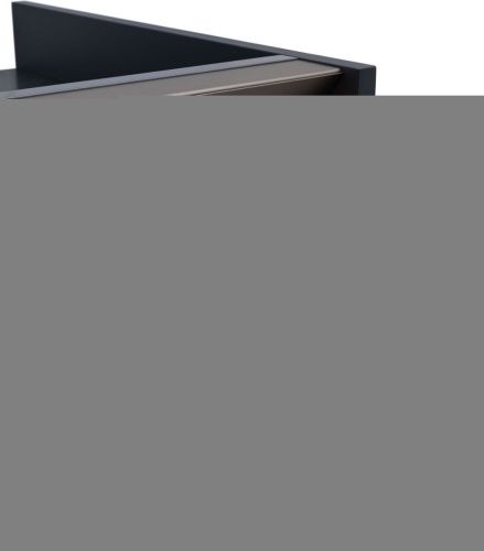 Тумба под раковину Allen Brau Activity 1.34012.AM 80х50 подвесная цвет черный - фото 3