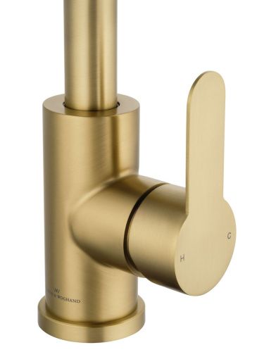 Смеситель для кухни Wonzon & Woghand WW-AE4554-BG на мойку золото - фото 4