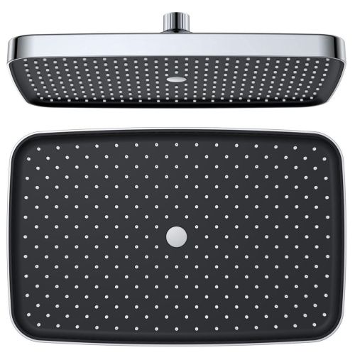 Верхний душ Savol SK-DP01 черный/хром - фото 2