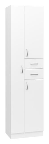 Шкаф-пенал Misty Пеналы Э-05050-011 50х190 напольный цвет белый - фото 5