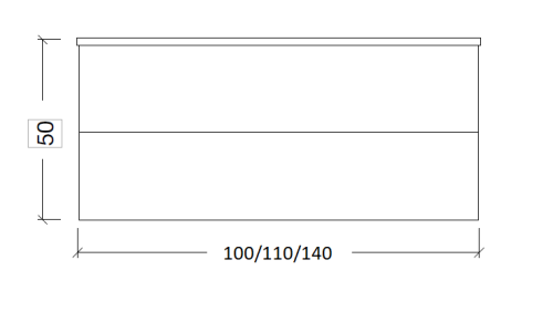 Тумба под раковину Armadi Art NeoArt 831-080-WH 80х50 подвесная цвет белый - фото 2