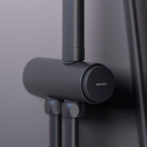 Душевая стойка Damixa Scandinavian Pure 936000300 настенная цвет черный - фото 5