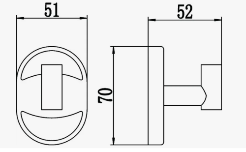 Крючок D-Lin D281700 - фото 2