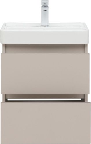 Тумба под раковину Aquanet Вега 2.0 00337940 50х40 подвесная цвет бежевый - фото 5