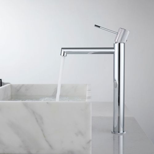 Смеситель для раковины Vincea Desire VBF-1D2CH на столешницу хром - фото 4