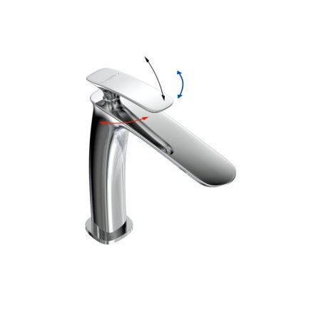 Смеситель Tokito FUJI TOK-FUJ-1012 на раковину хром