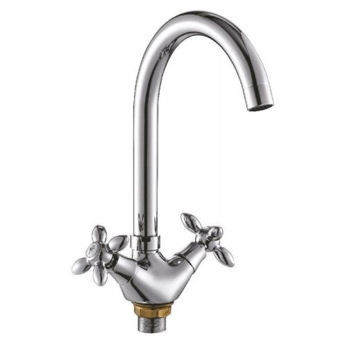 Смеситель для кухни Cron CN4627 на мойку хром - фото 2