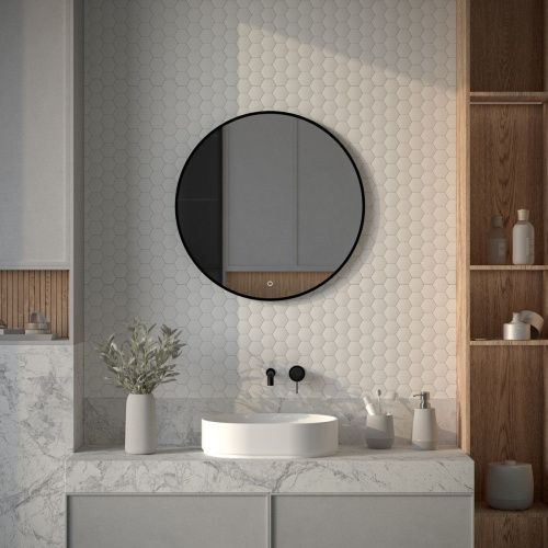 Зеркало с подсветкой Defesto AURA DF 2994S 70х70 подвесное - фото 4