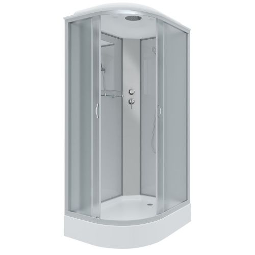 Душевая кабина Niagara Classic 33121423R 120х80 асимметричная с крышей ориентация правая