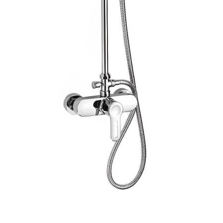 Душевая стойка D-Lin D10A07 настенная цвет хром