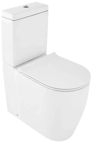 Чаша унитаза напольная Jacob Delafon Soprano UJAK102-0 цвет белый без бачка без сиденья безободковая каскадный смыв - фото 3