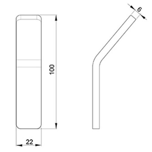 Крючок Almar E310001.HB - фото 2