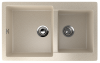 Кухонная мойка Ulgran Classic U-505-328 75х50 цвет бежевый