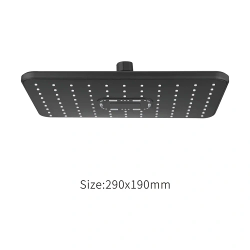 Верхний душ Rose RH32H черный - фото 2