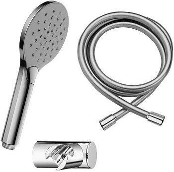 Душевой гарнитур Paffoni Sofia ZDOC122CR + ZSUP022CR + ZFLO031AG настенный хром