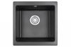 Кухонная мойка Granula 4451, ЧЁРНЫЙ 45х45 цвет черный поверхность матовая