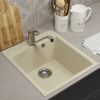 Кухонная мойка Uperwood ECON UPD-404 4910201224 45х50 цвет бежевый поверхность матовая