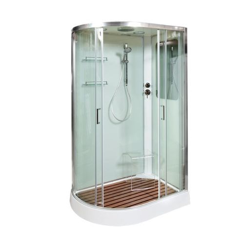 Душевая кабина AvaCan A102R 120х80 асимметричная с крышей ориентация правая - фото 2