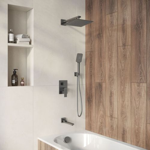 Душевая система Grossman Style 501.K35.05.420 встраиваемая в стену цвет черный - фото 3