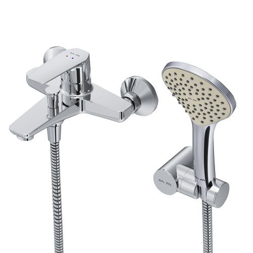 Смеситель для ванны и душа Am.Pm Gem F90A15000 настенный хром - фото 2