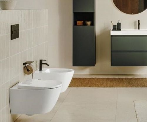 Чаша унитаза подвесная Roca Ona A346687000 цвет белый без сиденья безободковая душевой смыв - фото 3