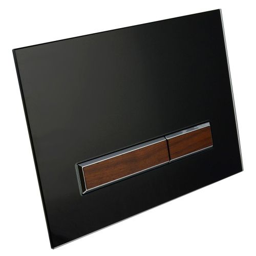 Клавиша смыва механическая Lavinia Boho RelFix 38050702 цвет черный/коричневый - фото 2