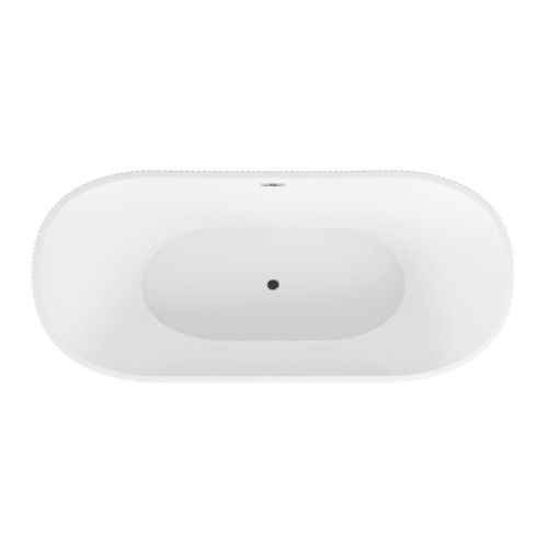 Ванна акриловая Grossman Galaxy GR-2104 170х75 отдельностоящая овальная с каркасом - фото 3