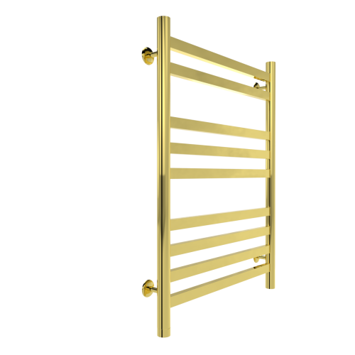 Полотенцесушитель водяной Indigo Slim LSLW80-50GDK3 55х80 золото - фото 3