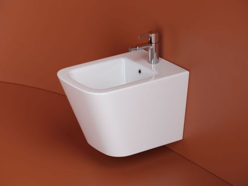 Биде подвесное Ceramica Nova UNION CN4010 цвет белый - фото 2