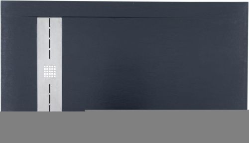 Душевой поддон из искусственного камня Aquanet Delight 00258898 140х80 черный без каркаса - фото 4