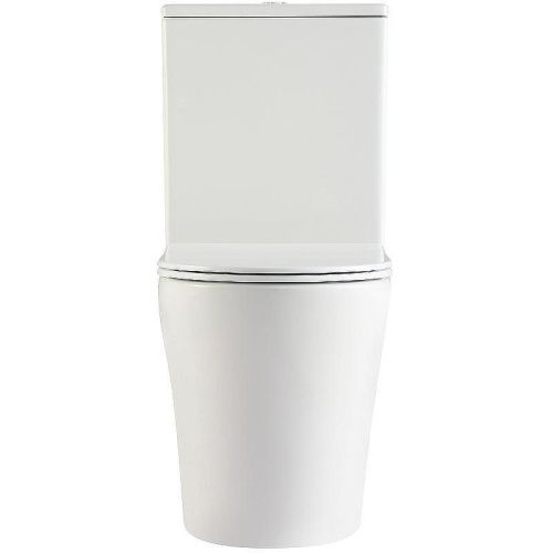 Унитаз-компакт напольный с бачком Тритон Corso Щ0000057974 белый с сиденьем микролифт безободковый каскадный смыв - фото 3