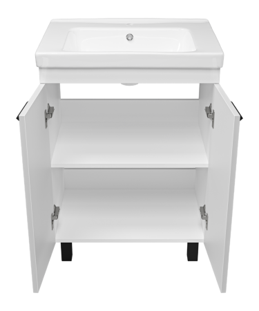 Тумба под раковину Misty Спарта П-Спа-06065-01-01 60х50 напольная цвет белый