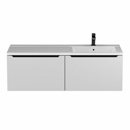 Тумба под раковину Uperwood Tanos 291020264 120х50 подвесная цвет белый