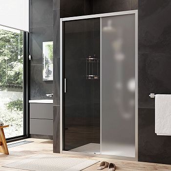 Душевая дверь Am.Pm Gem W90G-120-1-195MM 120х195 стекло прозрачное профиль хром
