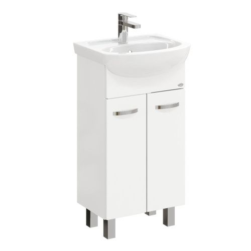 Тумба под раковину Onika Коралл 104701 40х30 напольная цвет белый