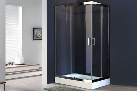 Душевой уголок Royal Bath HPD RB8120HPD-T-CH 120х80 стекло прозрачное профиль хром без поддона