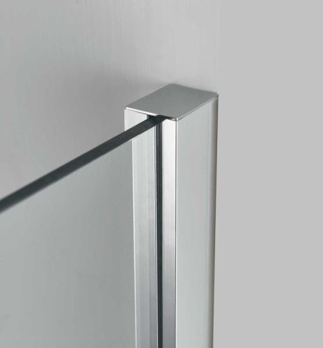 Душевой уголок Vincea Alpha VSR-3AL8010MT 100х80 стекло текстурное профиль хром без поддона - фото 3