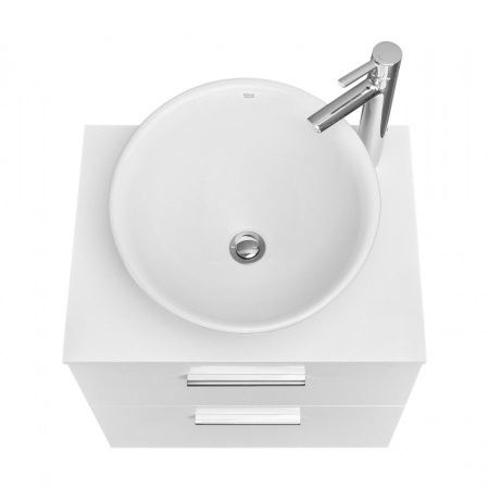 Тумба под раковину Roca Victoria A857468806 60х50 подвесная цвет белый