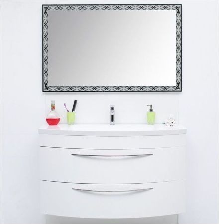 Зеркало с подсветкой De Aqua Тренд TRN 406 120 120х80 подвесное