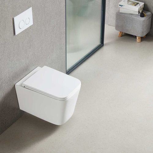 Унитаз подвесной Vincea Q-Line VT1-12T белый с сиденьем микролифт безободковый смыв торнадо - фото 2