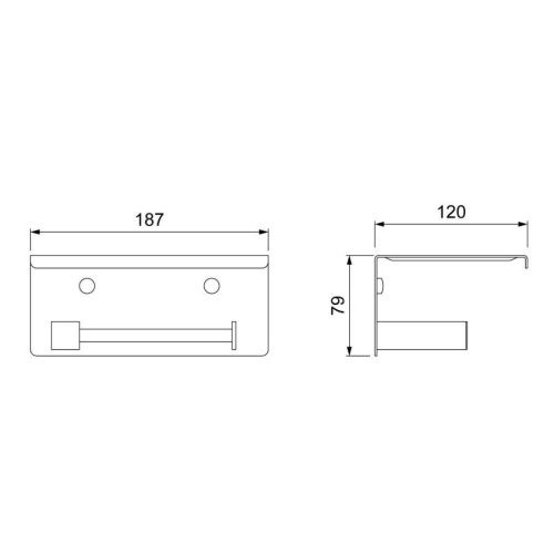 Бумагодержатель Timo Selene 10044/00 - фото 3