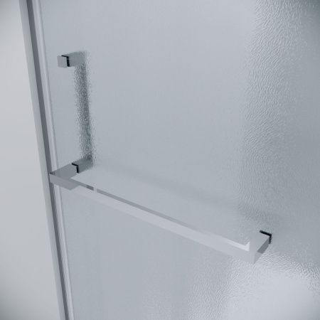 Душевой уголок Grossman Pragma 120.K33.03.1280.10.02 120х80 стекло текстурное профиль хром без поддона