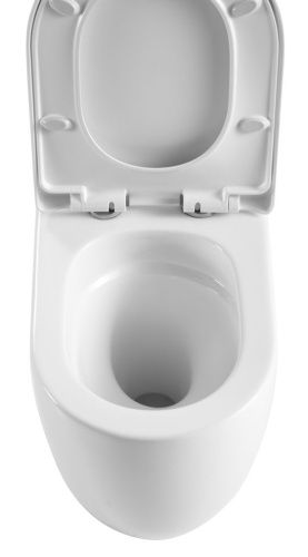 Унитаз-компакт напольный с бачком Iberica Blanca Bilbao maxi IB.BLM.124.1B1 белый с сиденьем микролифт безободковый смыв торнадо - фото 3