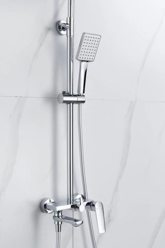 Душевая стойка Knotlor KN-62 настенная цвет хром - фото 5