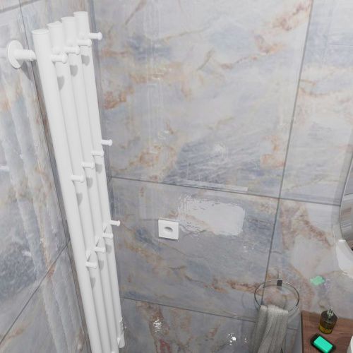 Полотенцесушитель электрический Altasan АргоЛюкс АргоЛюкс12021БМ 20х120 белый - фото 3