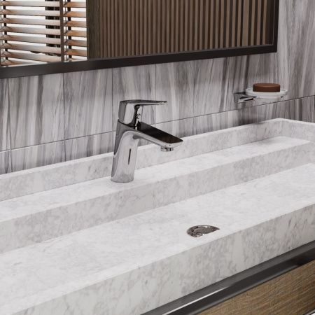 Смеситель Wasserkraft Lippe 4500 4503 на раковину хром