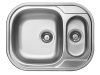 Кухонная мойка Ukinox Галант GAL620.480 15GT8K -O 50х60 цвет нержавеющая сталь поверхность полированная