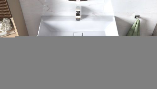 Тумба под раковину Velvex Mondi 308 акация темная 80х40 подвесная цвет коричневый - фото 4